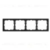 Рамка пластиковая Arlight FRM-NOBE-SFPL-4-BK 054224 054224 - 3