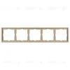Рамка пластиковая Arlight FRM-NOBE-SFPL-5-GD 054229 054229 - 2