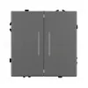 Механизм выключателя двухклавишный проходной Arlight LED SWT-NOBE-MKP2-SFPL-L-GR (230V, 10A) 054269 054269 - 2