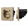 Механизм розетки с USB зарядкой Arlight SCT-NOBE-MUAC-SFPL-GD (230V, 16A) 054286 054286 - 1