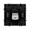 Механизм компьютерной розетки Arlight SCT-NOBE-MPC1-SFPL-BK (RJ-45, CAT6) 054305 054305 - 2