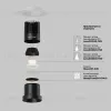 Встраиваемый светильник Maytoni Technical Dip DL122-15W-3K-TRS-B DL122-15W-3K-TRS-B - 3