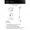 Подвесной светильник Aployt Tereze APL.074.06.02 APL.074.06.02 - 2