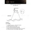 Подвесная люстра Aployt Viven APL.080.13.50 APL.080.13.50 - 3