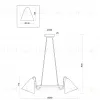 Подвесной светильник Freya Falke Market FR8001PL-03WG FR8001PL-03WG - 11