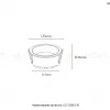 Встраиваемый светильник Crystal Lux CLT 529C135 WH 4000K CLT 529C135 WH 4000K - 7