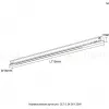 Трековый магнитный светильник Crystal Lux CLT 0.34 001 20W BL 4000K CLT 0.34 001 20W BL 4000K - 7