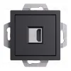 Розетка HDMI Systeme Electric AtlasDesign Карбон механизм ATN001080 ATN001080 - 2