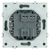 Выключатель 1-клавишный (механизм) Stekker Эмили 250В 10А RSW10-5103-09 антрацит soft touch 49917 49917 - 5