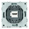 Розетка HDMI 2.0 Type A (механизм) Stekker Эмили RST00-5118-09 антрацит soft touch 50168 50168 - 5