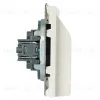 Кабельный вывод (механизм) Stekker Эмили RST00-5119-01 белый фарфор soft-touch 50220 50220 - 4