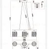 Подвесная люстра Moderli Prismique V11686-6P V11686-6P - 6