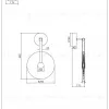 Бра Moderli Orbique V11681-WL V11681-WL - 3