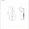 Бра Moderli Orbique V11682-WL V11682-WL - 3