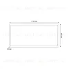 Светодиодная панель Uniel ULP-60120 60W/4000К/LL IP40 PREMIUM OPAL BLACK UL-00012452 ULP-60120 60W/4000К/LL IP40 PREMIUM OPAL BLACK - 3