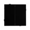 Механизм выключателя двухклавишный проходной Arlight SWT-TENDO-MKP2-PL-BK (230V, 10A) 054067 054067 - 3