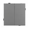 Механизм выключателя двухклавишный проходной Arlight SWT-TENDO-MKP2-PL-GR (230V, 10A) 054068 054068 - 3