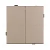 Механизм выключателя двухклавишный проходной Arlight SWT-TENDO-MKP2-PL-GD (230V, 10A) 054069 054069 - 3