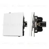 Механизм выключателя одноклавишный проходной Arlight SWT-TENDO-MKP1-PL-WH (230V, 10A) 054148 054148 - 1