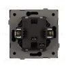 Механизм выключателя одноклавишный непроходной Arlight SWT-TENDO-MK01-SFPL-BK (230V, 10A) 054566 054566 - 2
