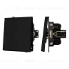 Механизм звонкового выключателя Arlight SWT-TENDO-MKR1-SFPL-BK (230V, 10A) 054587 054587 - 1