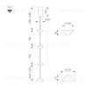 Подвесной Светильник Arlight SP-CALICE-SURFACE-R120-12W Warm2700 (BK, 110 deg, 230V) (IP20 Металл) 057772 057772 - 3
