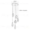 Подвесной светильник Delight Collection Colvin MT9176-6H titanium gold MT9176-6H titanium gold - 6