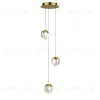 Подвесной светильник Delight Collection MD24001033-3A gold/clear MD24001033-3A gold/clear - 1