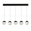 Подвесной светильник Delight Collection MD24001033-5B black/clear MD24001033-5B black/clear - 1