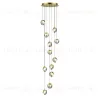 Каскадная люстра Delight Collection MD24001033-12A gold/clear MD24001033-12A gold/clear - 1