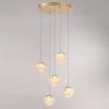 Подвесной светильник Delight Collection MD25030003-5A gold/clear MD25030003-5A gold/clear - 4