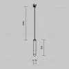 Уличный трековый светильник Maytoni Focus Led Elasity IP O-TR01-1-P-8WW3K O-TR01-1-P-8WW3K - 8