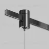 Коннектор с тросовым подвесом для магнитного шинопровода Maytoni Technical Tau Flarity TRA154SW-1B TRA154SW-1B - 4