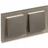Рамка 2-ая Systeme Electric AtlasDesign Nature Стекло шампань ATN320502 ATN320502 - 3