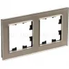 Рамка 2-ая Systeme Electric AtlasDesign Nature Стекло шампань ATN320502 ATN320502 - 1