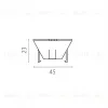 Рефлектор сменный 24G к 3850xx (D86) Lightstar Ciclone 385002 385002 - 2