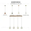 Подвесная люстра Mantra Andromeda 9214 9214 - 8