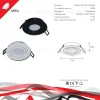 Встраиваемый светильник Reluce 16060-9.0-001LD MR16 BK 16060-9.0-001LD MR16 BK - 2