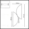 Настенный светильник Odeon Light L-Vision Silk 7067/2W 7067/2W - 2