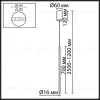 Подвесной светильник Odeon Light Hightech Teo 7104/4L 7104/4L - 2