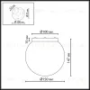 Потолочный светильник Odeon Light Midcent Magia 7109/1C 7109/1C - 2