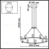 Подвесная люстра Odeon Light Hightech Defance 7143/70L 7143/70L - 2