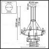 Подвесная люстра Odeon Light Hightech Defance 7144/110L 7144/110L - 2