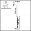 Подвесной светильник Odeon Light L-Vision Pilar 7146/5L 7146/5L - 2