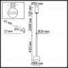 Подвесной светильник Odeon Light Hightech Laslo 7151/10L 7151/10L - 2
