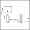 Настольная лампа Odeon Light Midcent Ondulato 7172/1T 7172/1T - 2