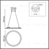 Подвесная люстра Lumion Ledio Alis Smart 8380/45L 8380/45L - 2