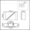 Настенный светильник Lumion Moderni Elma 8393/2W 8393/2W - 2