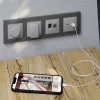 Лицевая панель Alfa (Серебро глянец) для терморегулятора теплого пола Quant Ambrella Volt AP4057 AP4057 - 1