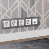 Комплект механизма компьютерной розетки RJ-45 экранированной с автоматической защитной шторкой Alfa Белый глянец Quant Ambrella Volt MA112005 (AP1120, VM185) MA112005 - 3
